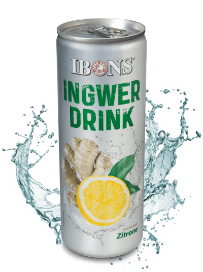 IBONS® Ingwer Drink mit Zitrone